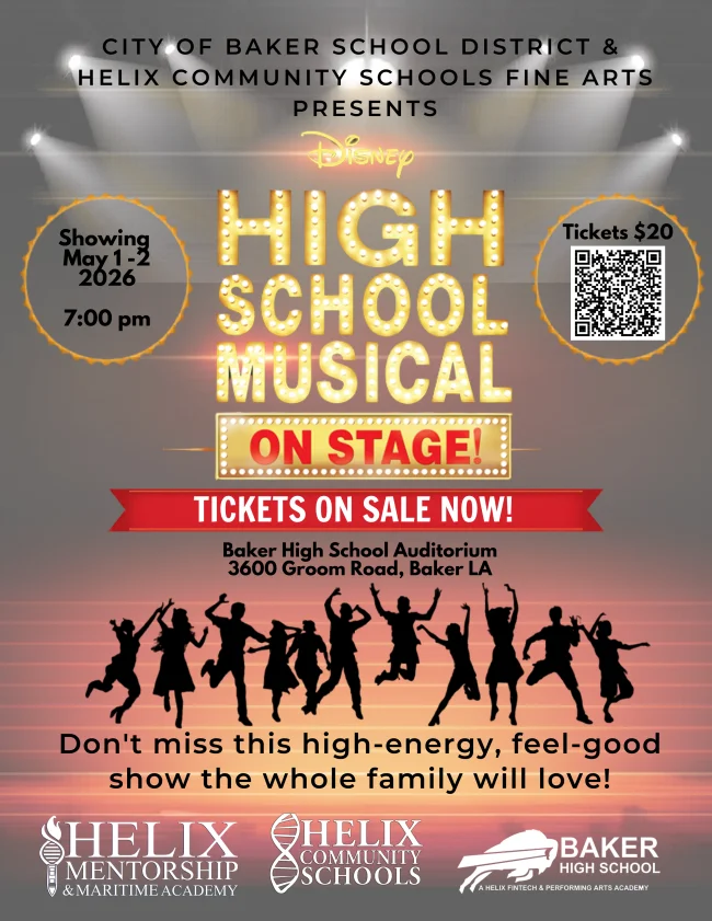 Flyer for High School Musical